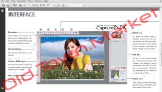 Nikon Capture NX   Users Instruction Manual   CD ROM  