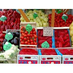  Fruit and Vegetable Market, Ljubljana, Slovenia Stretched 
