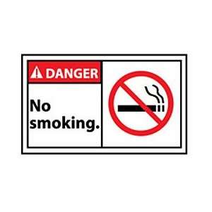   : Graphic Machine Labels   Danger No Smoking: Industrial & Scientific