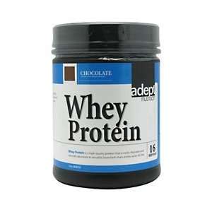  Adept Nutrition Whey Protein   Chocolate   1 lb Health 