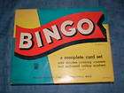 Bingo, Milton Bradley,Deluxe Edition, game, with genuine wood counters