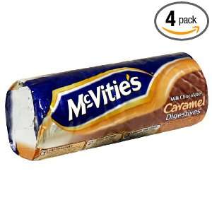 McVites Biscuits Milk Chocolate Caramel, 10.6 Ounce (Pack of 4)