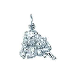  Sterling Silver Lion Charm Arts, Crafts & Sewing