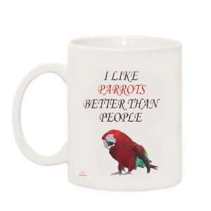  Greenwing Macaw Mug/Coffee Cup/ I Love Everything Else