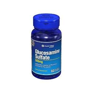  Glucosamine Sulfate 500 mg. 60 Capsules: Health & Personal 