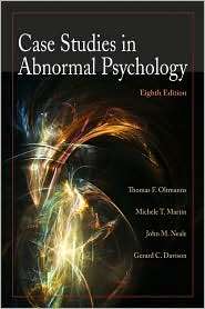 Case Studies in Abnormal Psychology, (0470408596), Thomas F. Oltmanns 