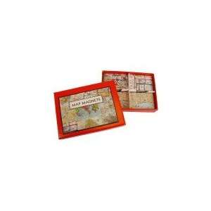  Cavallini & Co. Magnet Set Maps