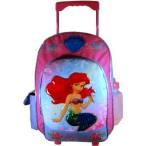   Little Mermaid Large Rolling School Backpack Wholesale Toys & Games
