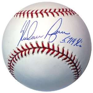  Nolan Ryan Autographed Ball   w5714 Ks Insc: Sports 