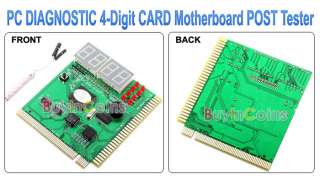PC DIAGNOSTIC 4 Digit CARD Motherboard POST Tester  