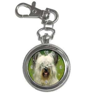  Skye Terrier Key Chain Pocket Watch N0632 