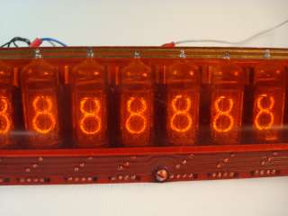 NIXIE TUBE IN 14, 9 pieces. Ukraine. Used.  