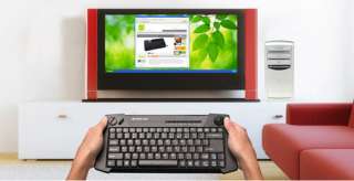 iOgear GKM561R Wireless Keyboard w/Laser Trackball for Home Theater PC 