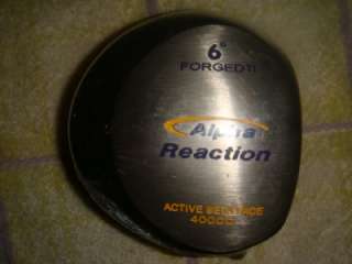 Alpha Reaction 400cc 6 degree driver head NEW  