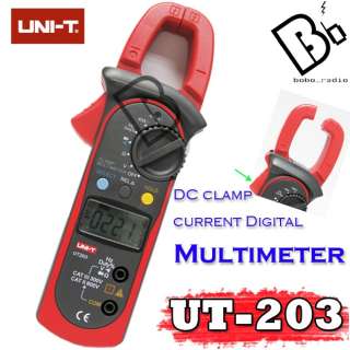 UNI T UT203 AC/DC AMP clamp current Digital MultiMeter  
