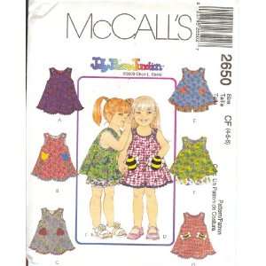  McCalls 2650 Girls Summer Dress: Arts, Crafts & Sewing