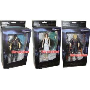   Play Arts Action Figure set of 3 (Aerith,Zack & Cloud): Toys & Games