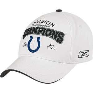   Colts White 2007 AFC South Division Champions Hat: Sports & Outdoors