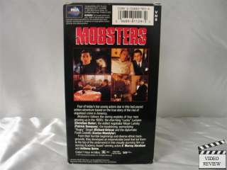 Mobsters VHS Christian Slater, Patrick Dempsey 096898112932  