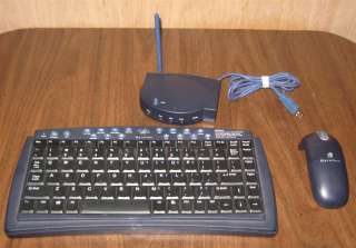Gyration Wireless RF Keyboard GP220 Ultra Optical Air Gyroscopic Mouse 