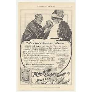  1912 Meadow Gold Butter Whiff Tempts Appetite Print Ad 