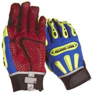 West Chester 86713B Synthetic Leather R2 Safety Rigger Glove, Hook and 