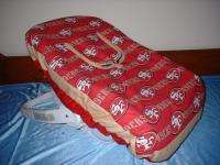 Baby Car Seat Carrier Cover w/San Francisco 49ers NEW  
