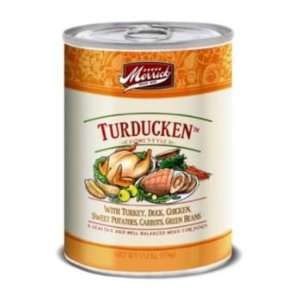 Merrick Turducken Canned Dog Food Case 13.2oz Pet 