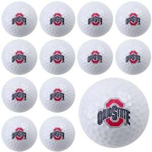  Ohio State Buckeyes Dozen Pack Golf Balls: Sports 