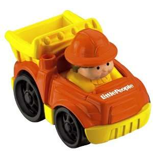   Fisher Price Little People Wheelies Vehicle DUMP TRUCK: Toys & Games