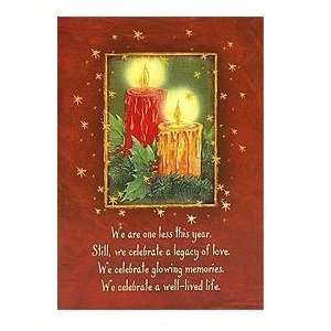  Memorial Candle Inspirational Christmas Cards: Everything 