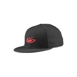 Nike 6.0 Basic Logo Fitted Hat Cap Black 7 & 3/8