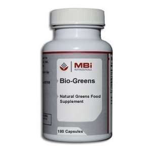  Mbi Nutraceuticals Bio greens 180 Ct. Health & Personal 