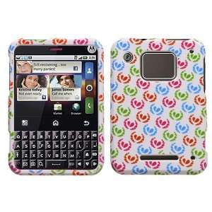 Broken Hearts Phone Protector Cover for MOTOROLA MB502 (Charm)