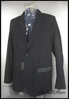 Man Jacket LANVIN Paris Blue Exclusive Elegant Top Italian Luxury New 