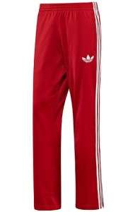 Adidas Originals Mens Firebird Track Pants Red  