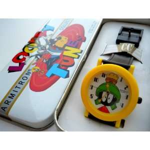    Looney Tunes Armitron Collectibles Tin Watch Marvin: Toys & Games