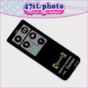 Opteka RC 4 IR Remote Control for Canon EOS T3i 600D  