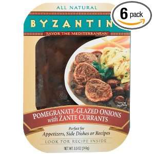 Byzantine Pomegranate Glazed Onions With Zante Currants, 8.5 Ounce 