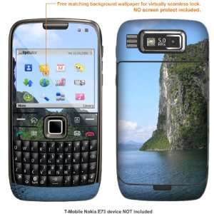   Sticker for T Mobile Nokia E73 Mode case cover E73 136: Electronics