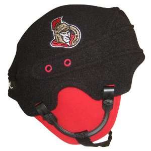  Ottawa Senators Youth NHL Trick Polar Fleece Hat, Black 
