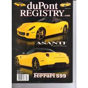    DuPont Registry Magazine. Ferrari 599. #3 2012.: Various.: Books