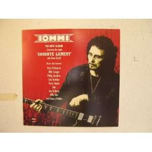    Tommy Iommi Of Black Sabbath Poster New Album