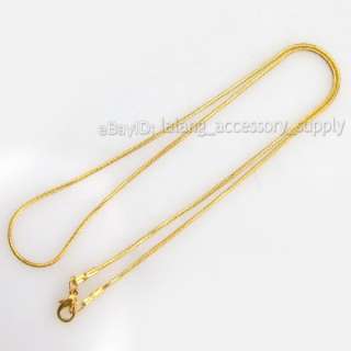 60x Copper Gold Tone Snake Necklace Chain 46cm 130166  