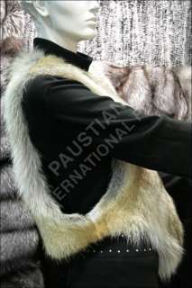 637 Coyote fur vest fur jacket  