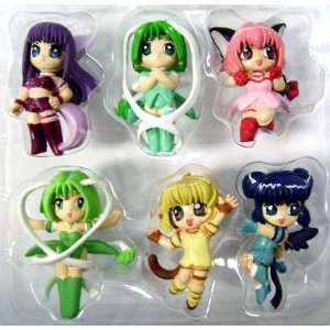  TOKYO MEW MEW Main Characters 6 figure set Toys & Games
