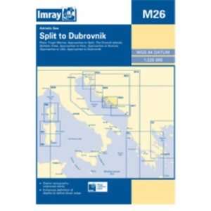  Split to Dubrovnik (Imray M.Chart) [Map] Imray Books