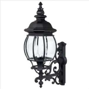 Capital Lighting   9860BK   French Country Four Light Outdoor Wall 