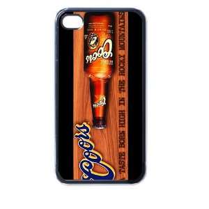  coors beer2 iphone case for iphone 4 and 4s black: Cell 