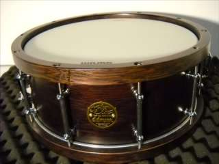 ddrum Bamboo Snare Drum w/ Bamboo Hoops 